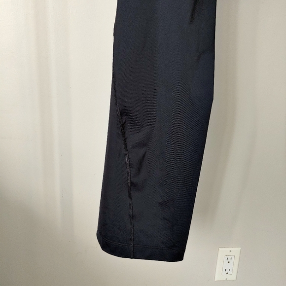 Adidas Yoga Pants Athletic Pants Size Small Black Green Climacool Flare Legging - Picture 10 of 14